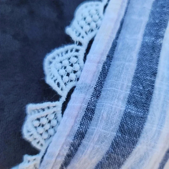 Club Z Collection Women Yellow Pink Striped Vacation Sundress Casual Dress L - Picture 9 of 10